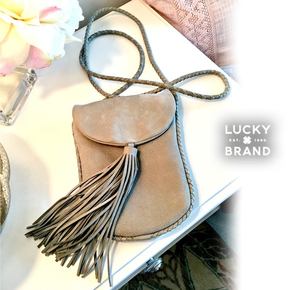 Lucky Brand Handbags - Lucky Leather Aspen Crossbody Pouch